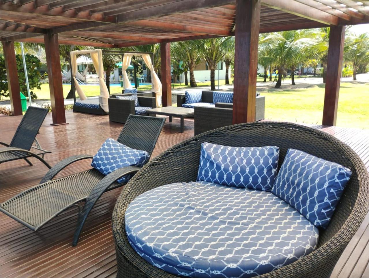 Flat Beira Mar Cupe Beach Living - Pôrto das Galinhas Exteriér fotografie